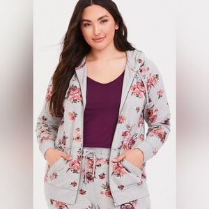 Knit Cozy Zip Up Hoodie